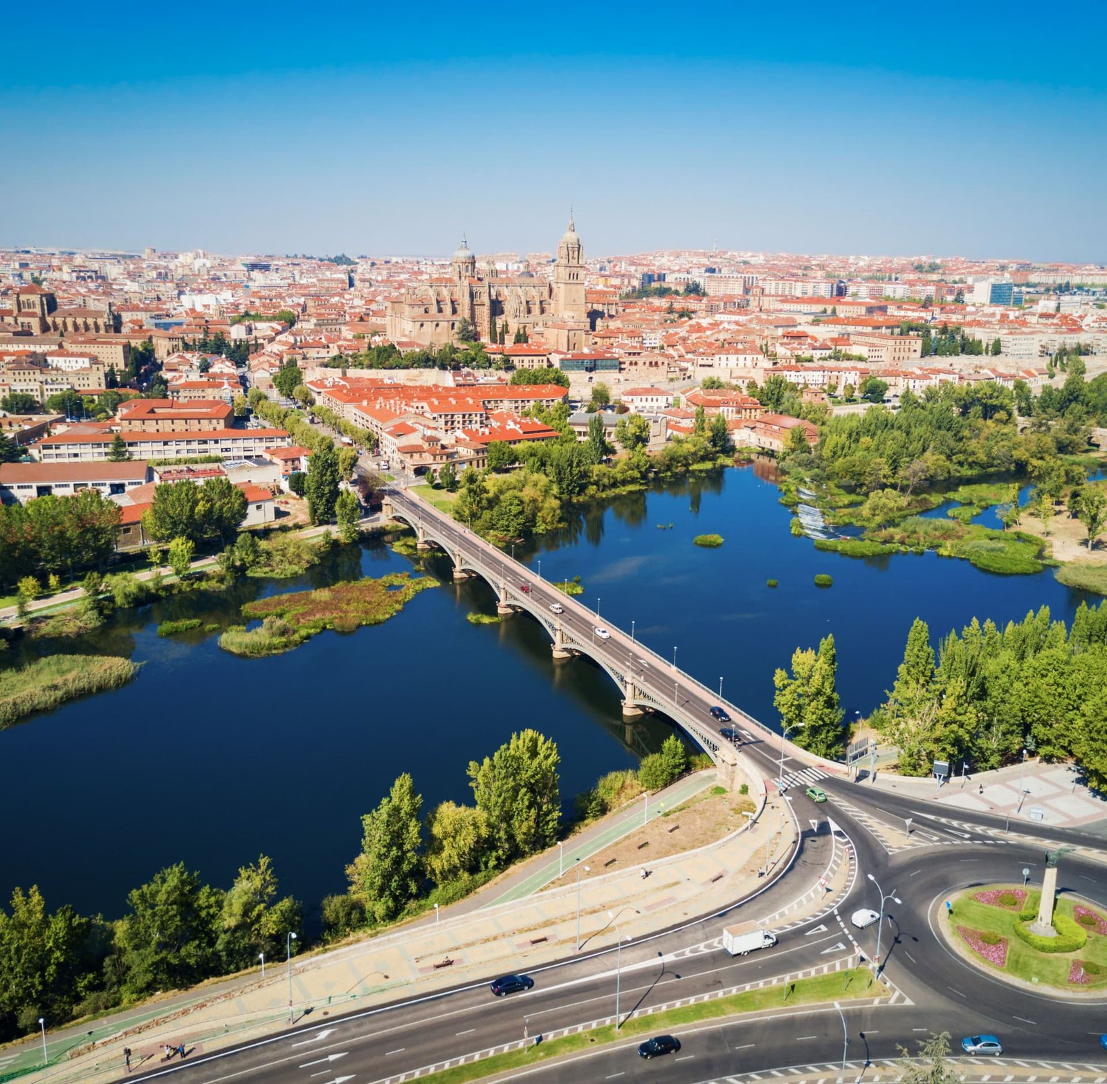 Carretera de entrada a Salamanca